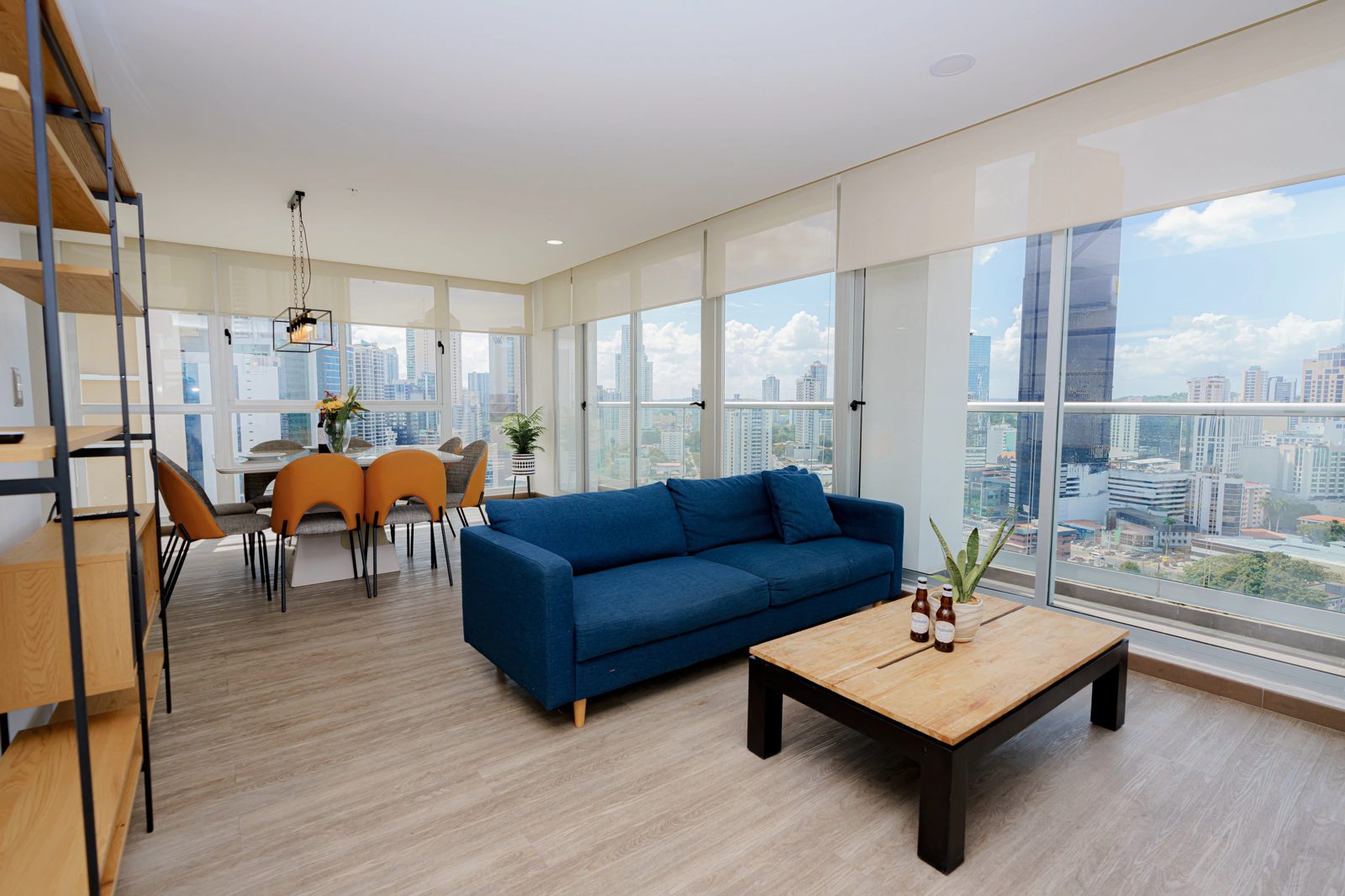 Living and dining room